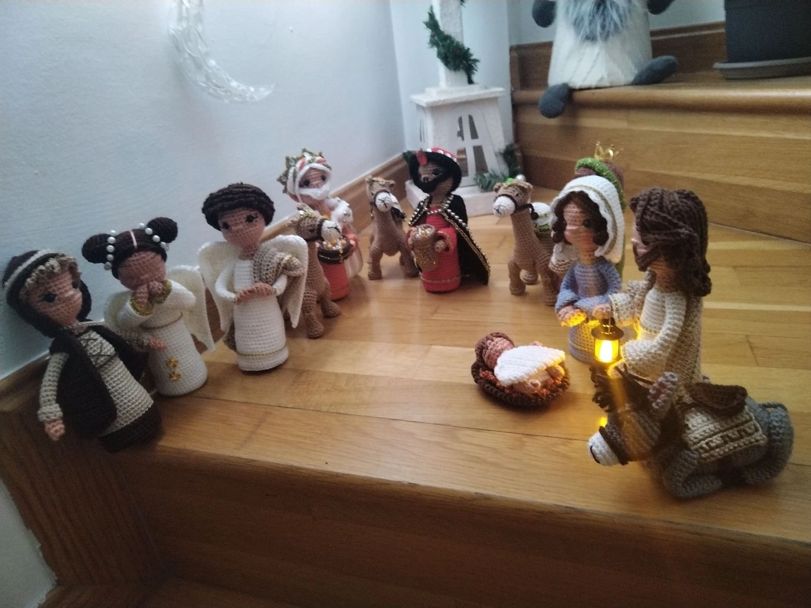 Birth, handmade nativity scene – photo 3
